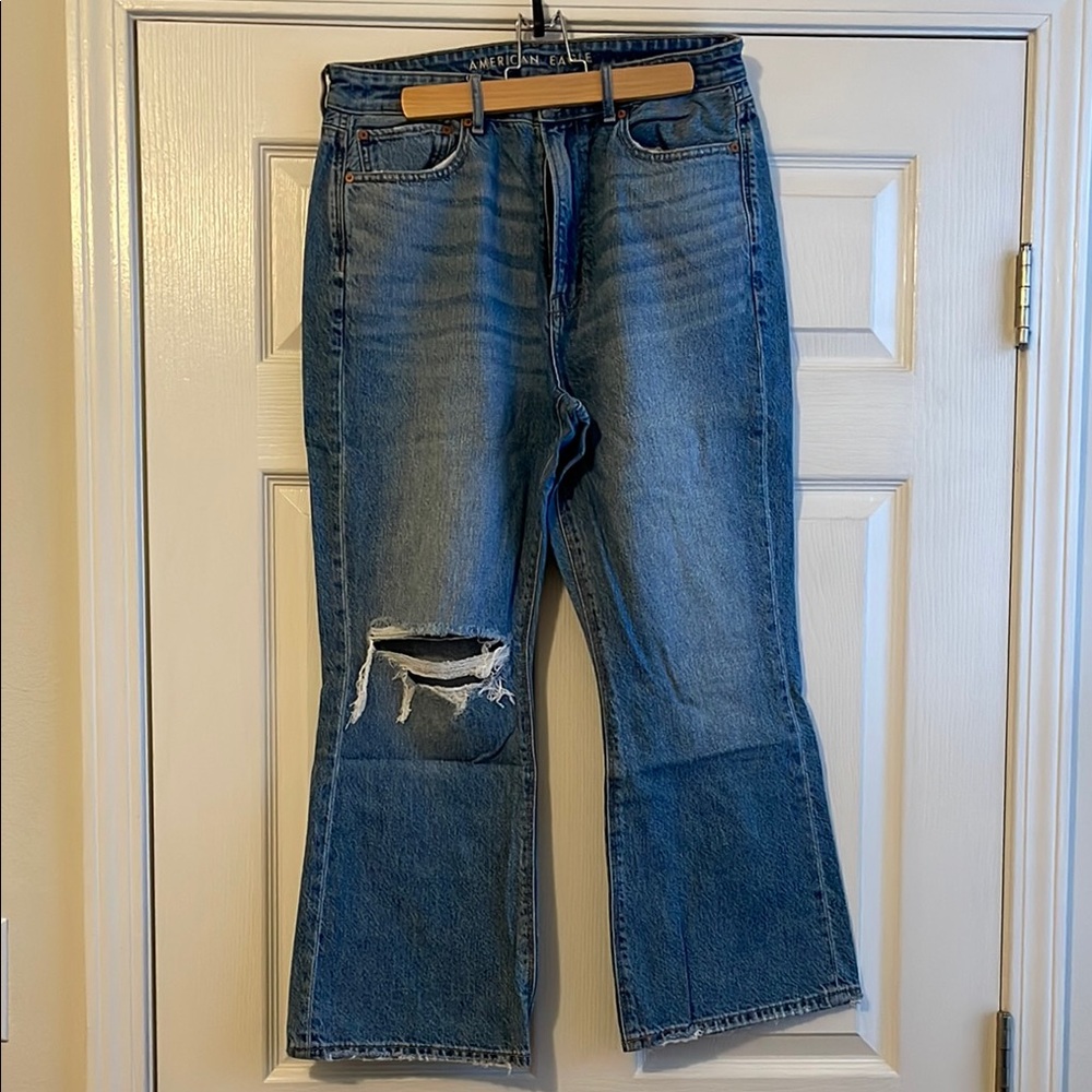 American Eagle Highest Rise 90s Flare Jeans, NEVER WORN